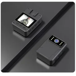 Sikkerhedsmonitorer & Videokameraer^4K HD Body Worn Kamera med Klips & 16G Hukommelseskort