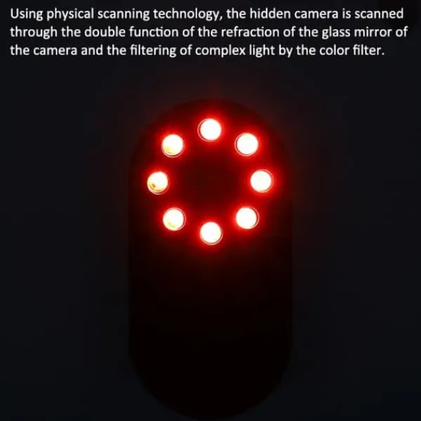 Kamera Infrarød Detektor Spion Kamera Finder Alarm Myggemiddel Bevægelsesdetektorer
