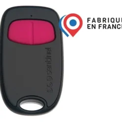 Sale 2-kanals fjärrkontroll - SCS SENTINEL - SimplyControl - Fuchsia, räckvidd 40m, frekvens 433,92 MHz, CR2032 litiumbatteri ingår Skure, Garager & Carports
