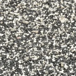 Springvand & Damme^Kantmatta i nonwoven PP-fleece för damm och bäck | Färg: Grå | Storlek: 1000x60 cm