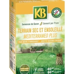Online KB - Græsfrø - Tør og solrig jord 40m² Frø