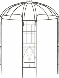 Clearance Keira Rose Arch - Bronze Metal Climbing Aid for Gardens, 200x200x270 cm Krukker & Plantebeholdere