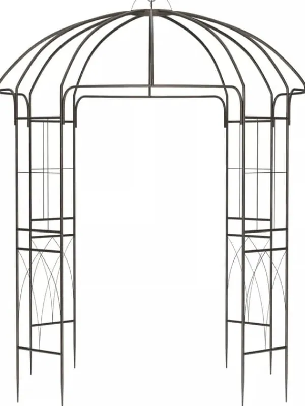 Clearance Keira Rose Arch - Bronze Metal Climbing Aid for Gardens, 200x200x270 cm Krukker & Plantebeholdere