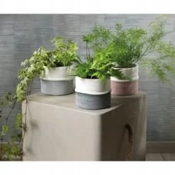 Outlet Keramisk grydelåg rundt 14x12,5 cm Krukker & Plantebeholdere