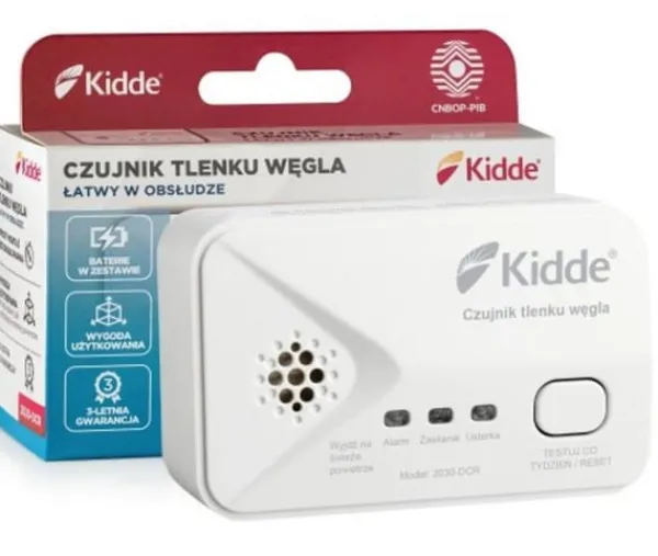 Røg- & Kulmonoxiddetektorer^KIDDE 2030-DCR kuliltesensor