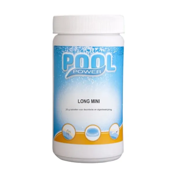 Pool- & Spatilbehør^Klortabletter til svømmebassiner - Poolpower - 5 kg & WAYS Reparationssæt og teststrimler