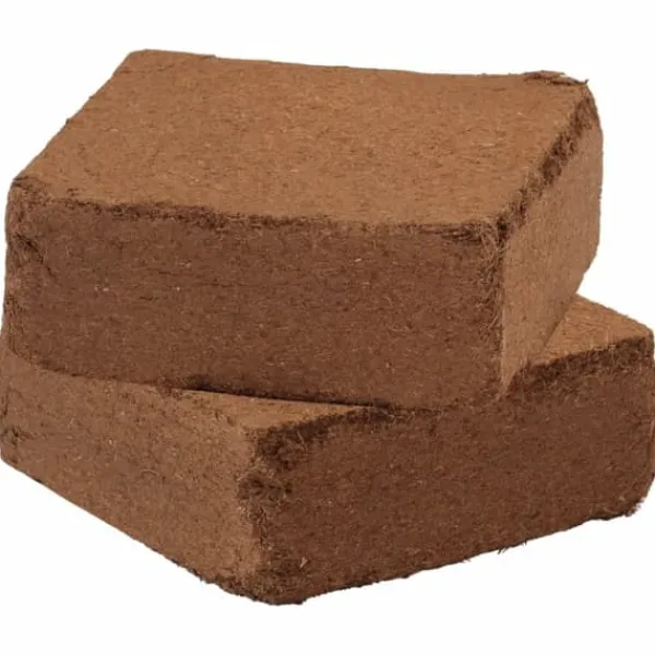 New Kokosblokke til planter - Naturligt vækstmedium | 2 stk. à 5 kg | Total 10 kg Jord & Sand