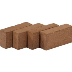 Clearance Kokosblokke til plantevækst - Økologisk vækstmedium | 24 stk. | 650 g pr. stk. | Totalvægt: 15,6 kg Jord & Sand