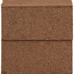 Clearance Kokosblokke til plantevækst - Økologisk vækstmedium | 24 stk. | 650 g pr. stk. | Totalvægt: 15,6 kg Jord & Sand