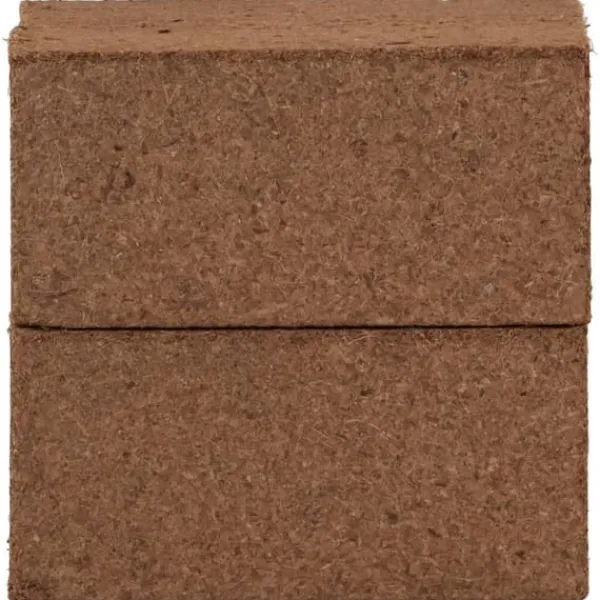 Clearance Kokosblokke til plantevækst - Økologisk vækstmedium | 24 stk. | 650 g pr. stk. | Totalvægt: 15,6 kg Jord & Sand