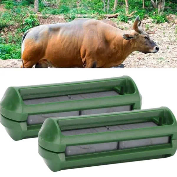 Sale Komagnetsæt - Kraftige plastikmagneter til at indfange jern i kvægavler (2 stk., HL Q9) Haveværktøj