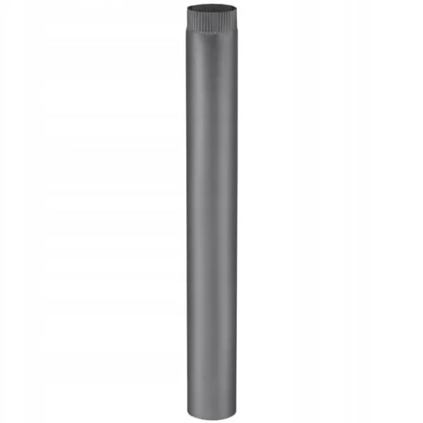 Viking Choice Tilbehør Til Brændeovne & Pejse^Komfurrør - aftræk - 2mm stål - Ø 120 mm - 100 cm - sort