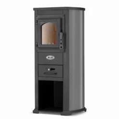 Viking Choice Brændeovne^Kominek Ekonomik Lux Brændeovn - 8,5kW, Varmer op til 85m², Moderne Design