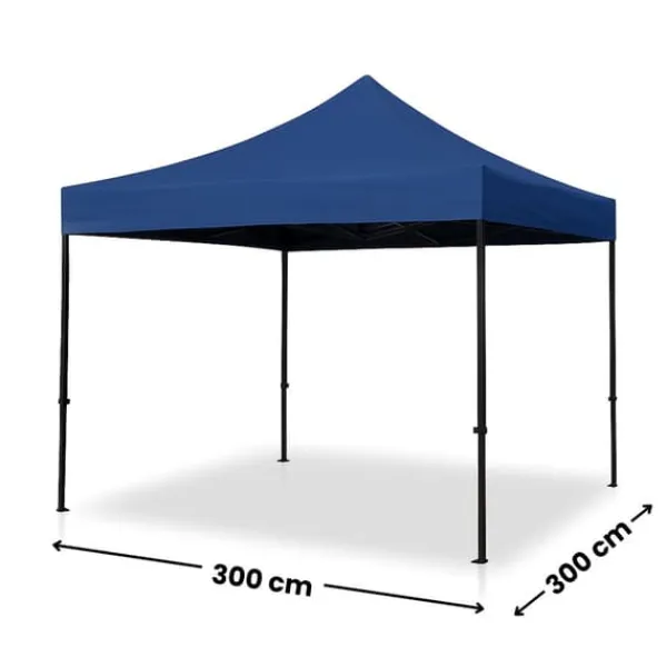 Telte & Lysthuse^Kommercielt selvsamlende havepavillontelt campingpavillon 3x3 m
