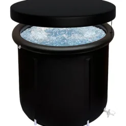 Discount Kompakt og transportabelt koldtvandsbassin 75x75 cm med materiale med høj densitet Spa & Udendørsbad