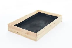 Viking Choice Plantningsbænke^Kompakt 140x80x18 cm Fyrretræs Højbed til Bybalkoner & Terrasser