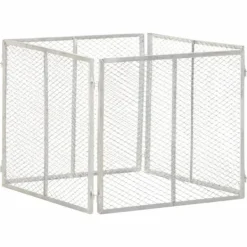 Clearance Kompostbeholder i galvaniseret jern - Robust lugtfri opbevaring | Størrelse: 85x85x70 cm Kompostering