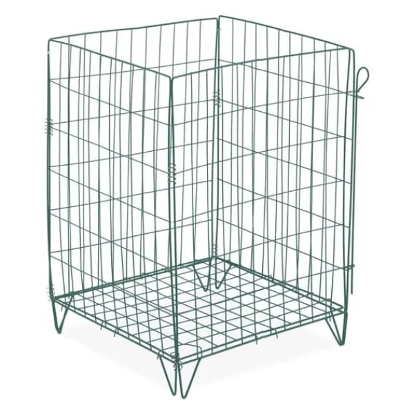 Kompostering^Kompostbeholder, Metal, 68x46x46 cm, Grøn