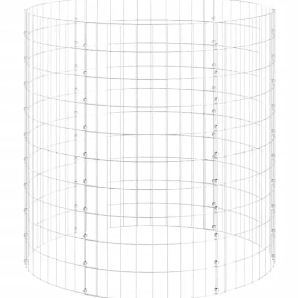 Clearance Kompostbeholder Ø100x100 cm galvaniseret stål - Kompostbeholder - Kompostbeholdere - Home & Living Kompostering