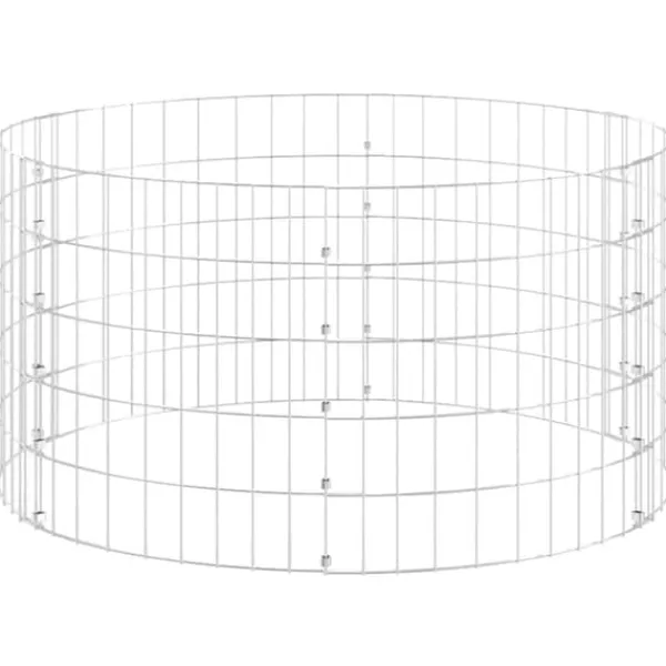 Best Kompostbeholdere - Living kompostbeholder Ø100x50 cm galvaniseret stål Kompostering