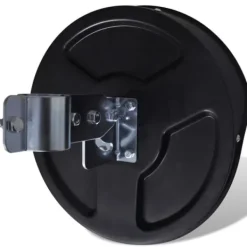 Discount Konvekst trafikspejl 30 cm - Plast | Farve: Sort | Udendørs Brug Sikkerhedsspejle
