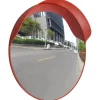 Sikkerhedsspejle^Konvekst trafikspejl i PC plast til udendørs brug | Diameter: 60 cm | Farve: Orange