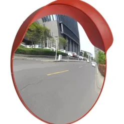 Sikkerhedsspejle^Konvekst trafikspejl PC plast orange 60 cm udendørs - Trafikspejl - Trafikspejle - Home & Living