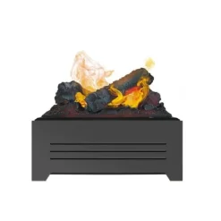 Pejse^Korg Cassette 400 pejs med vanddamp - justerbar flammehøjde - fjernbetjening