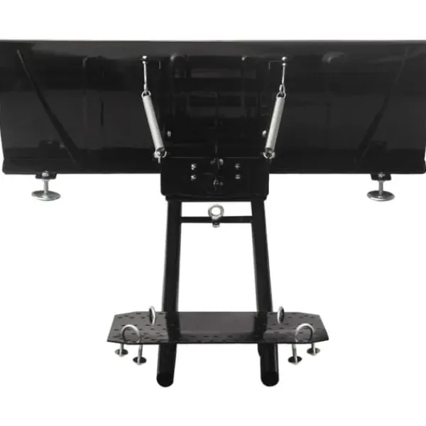 Snerydning^Kraftig snerydder til ATV - Justerbar vinkel | Farve: Sort | Størrelse: 115x38 cm