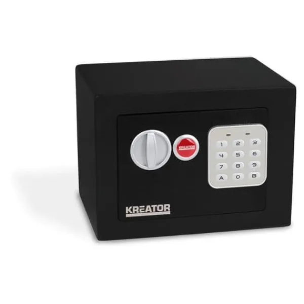 Clearance Kreator Sikkerhedsboks 230x170x170 Mm Pengeskabe