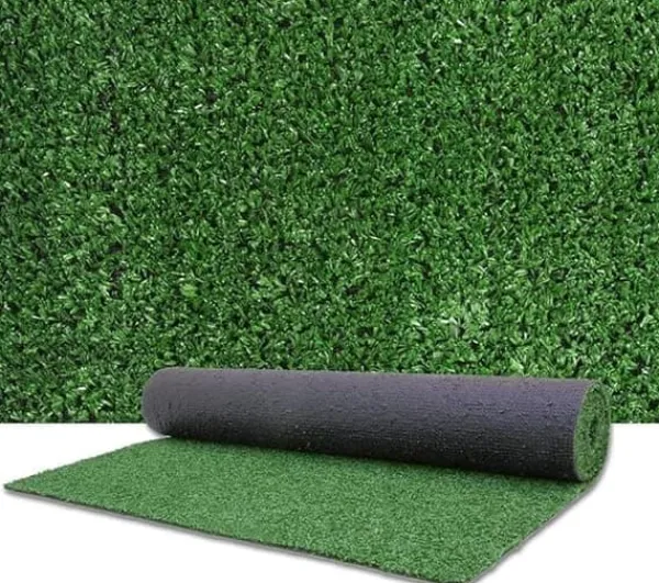 Haveværktøj^Kunstgræs 0,5x2m – Syntetisk græs til indendørs og udendørs, have og altan, army green