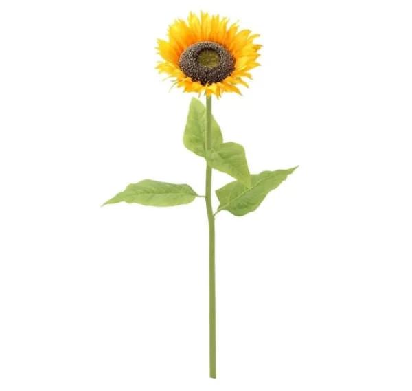 Blomster^Kunstig blomst I HAVE H78cm, gul solsikke