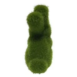 Havedekorationer^Kunstig Mos Kanin Havestatuer Ornamenter Holdbar Letvægts Kunstig Dyreornament til Skab Kontor