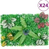 Clearance Kunstige hække - 24 stk. 40x60 cm | Farve: Grøn Havedekorationer