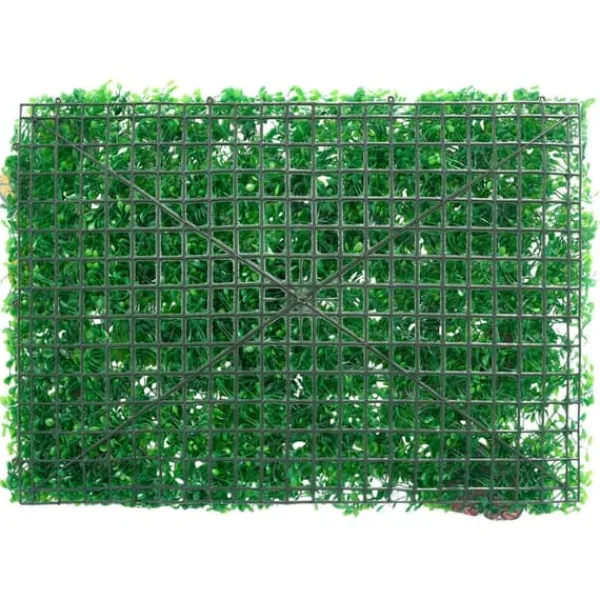 Clearance Kunstige hække - 24 stk. 40x60 cm | Farve: Grøn Havedekorationer