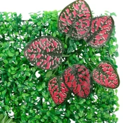 Clearance Kunstige hække - 24 stk. 40x60 cm | Farve: Grøn Havedekorationer