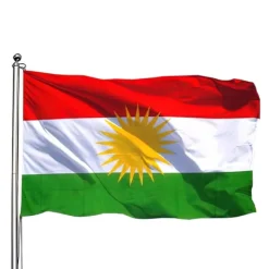 Sale Kurdistan Flag - 150 x 90 cm Flag & Vindposer