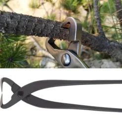 Clearance kvalitets stålstammedelersaks til begyndere Bonsai-modelleringsværktøj 210 mm Haveværktøj