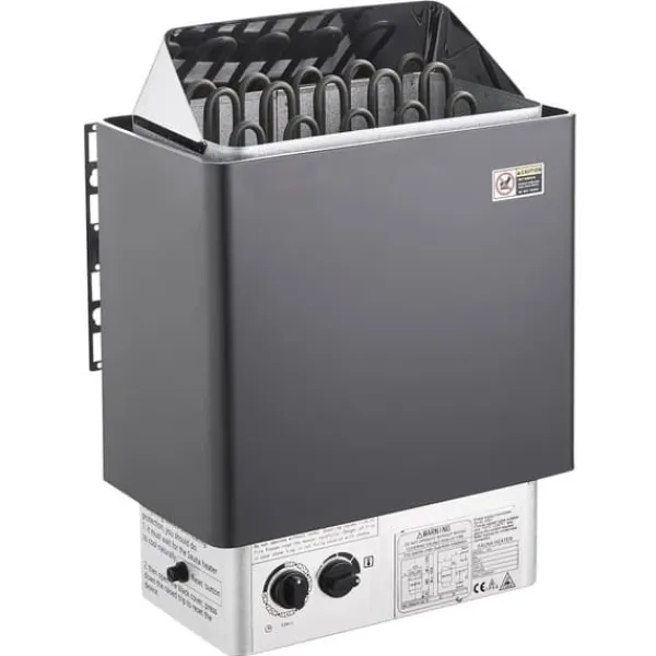 Sauna^8KW Elektrisk Saunaovne, Indbygget Styring, Ideel til 8-12 m³ Hjemmespa, Energibesparende, Hurtig Opvarmning