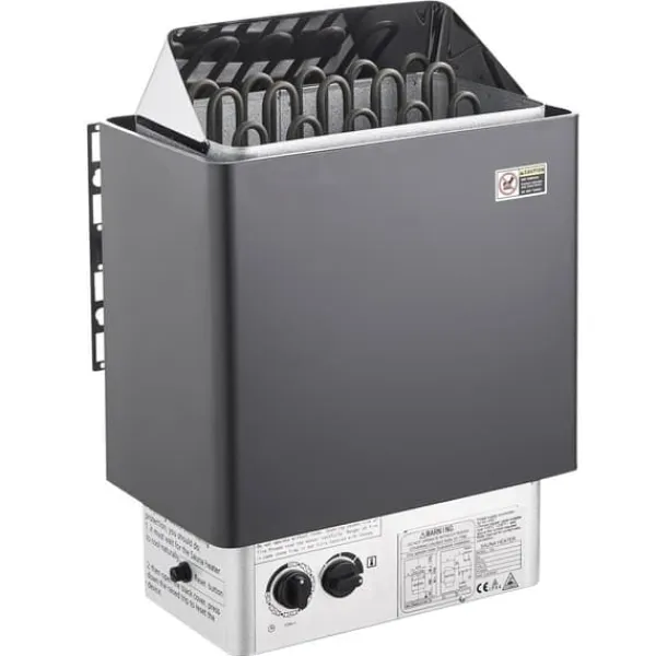 Sauna^8KW Elektrisk Saunaovne, Indbygget Styring, Ideel til 8-12 m³ Hjemmespa, Energibesparende, Hurtig Opvarmning