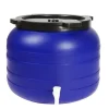 Best 100L RUND PLASTIKTØNDE MED HÅN - SU-B-100L+KR Regntønder