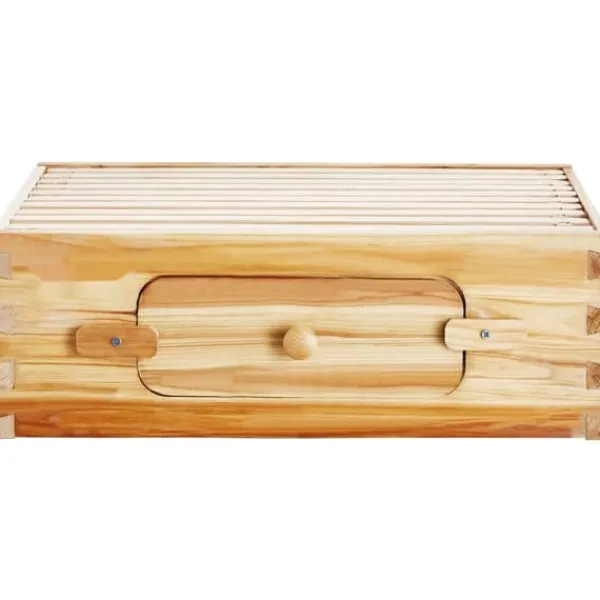 Til Fugle & Småvildt^Langstroth Medium Biavl Kittet, 10 Rammer, Akryl Biavlsvinduer, Holdbar Konstruktion, Let at Montere