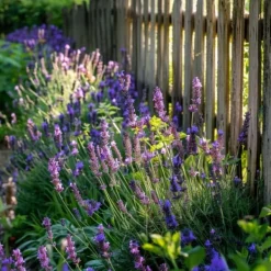 Buskads^Lavendel - Sæt med 6 - Lavandula angustifolia - Højde 10-15cm - ⌀11cm