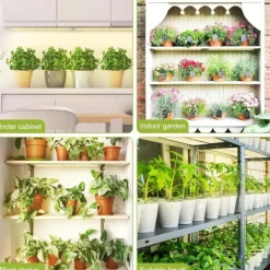 Discount LED Grow Light med EU-adapter Kit Til Plante- & Urtedyrkning