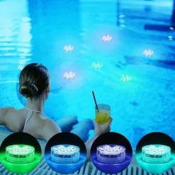 Hot LED lys til boblebad, pool, badekar. Vandtæt, vandlys Pool- & Spatilbehør