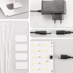 Kit Til Plante- & Urtedyrkning^LED lyspaneler til planter - EU-adapter