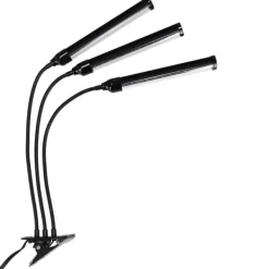 Clearance LED plantevækstlampe 72 dioder TIMER 25 W hjemmeplantedyrkning uden netadapter Kit Til Plante- & Urtedyrkning
