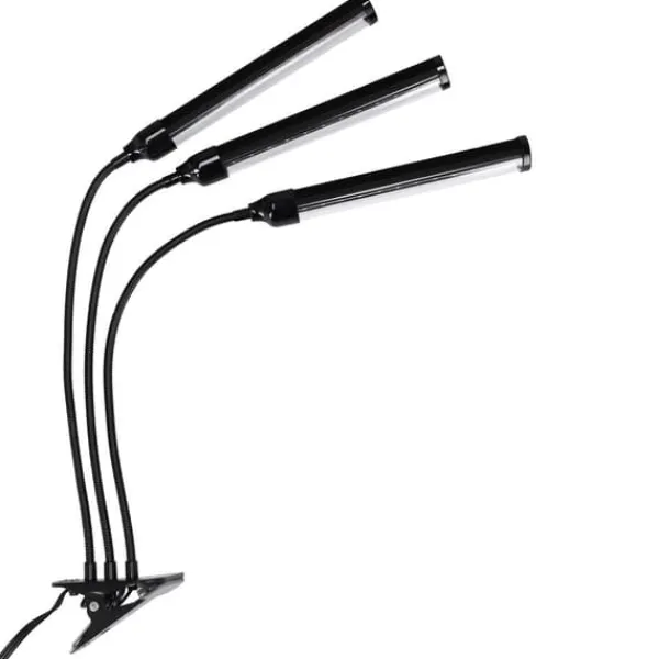 Clearance LED plantevækstlampe 72 dioder TIMER 25 W hjemmeplantedyrkning uden netadapter Kit Til Plante- & Urtedyrkning