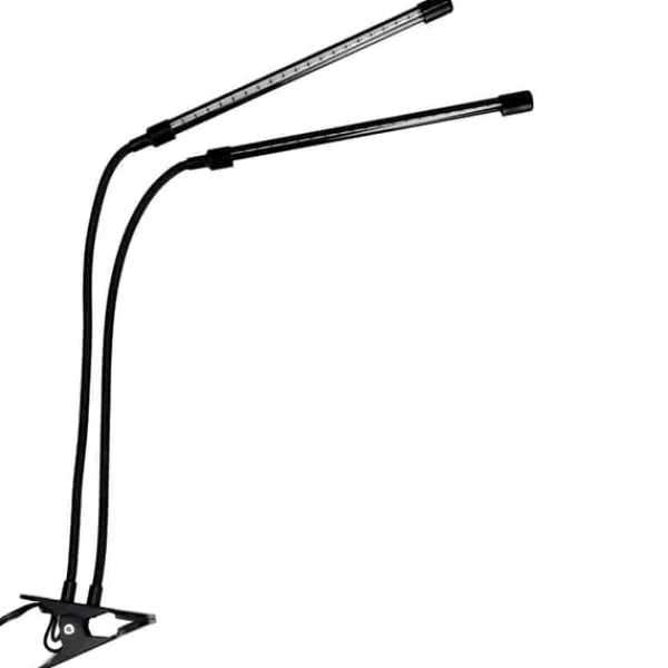 Krukkeplanter Indendørs^LED plantevækstlampe 40 dioder TIMER 15W hjemmedyrkning med netadapter