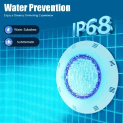 Pool- & Spatilbehør^LED Pool Light, AC 12V, 36W, IP68 Vandtæt Rating, 360 LED Perler, 50000 Timers Levetid